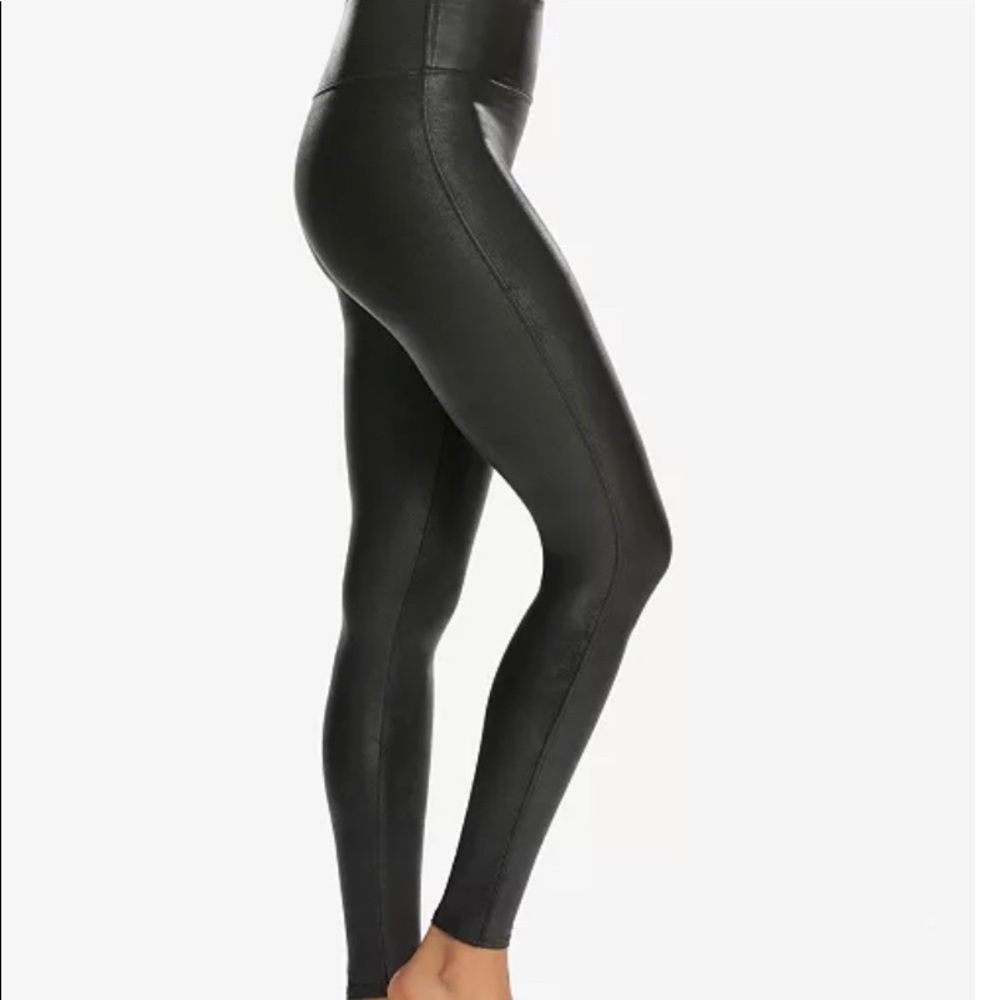 Spanx Faux Leather Leggings